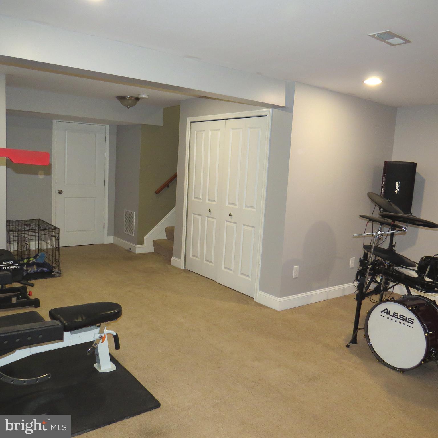 22 Hobb Court Perry Hall, MD 21128 - Photo 33 of 42 a view of a room with gym equipment