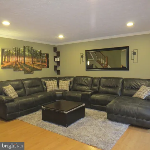 a living room with a couch