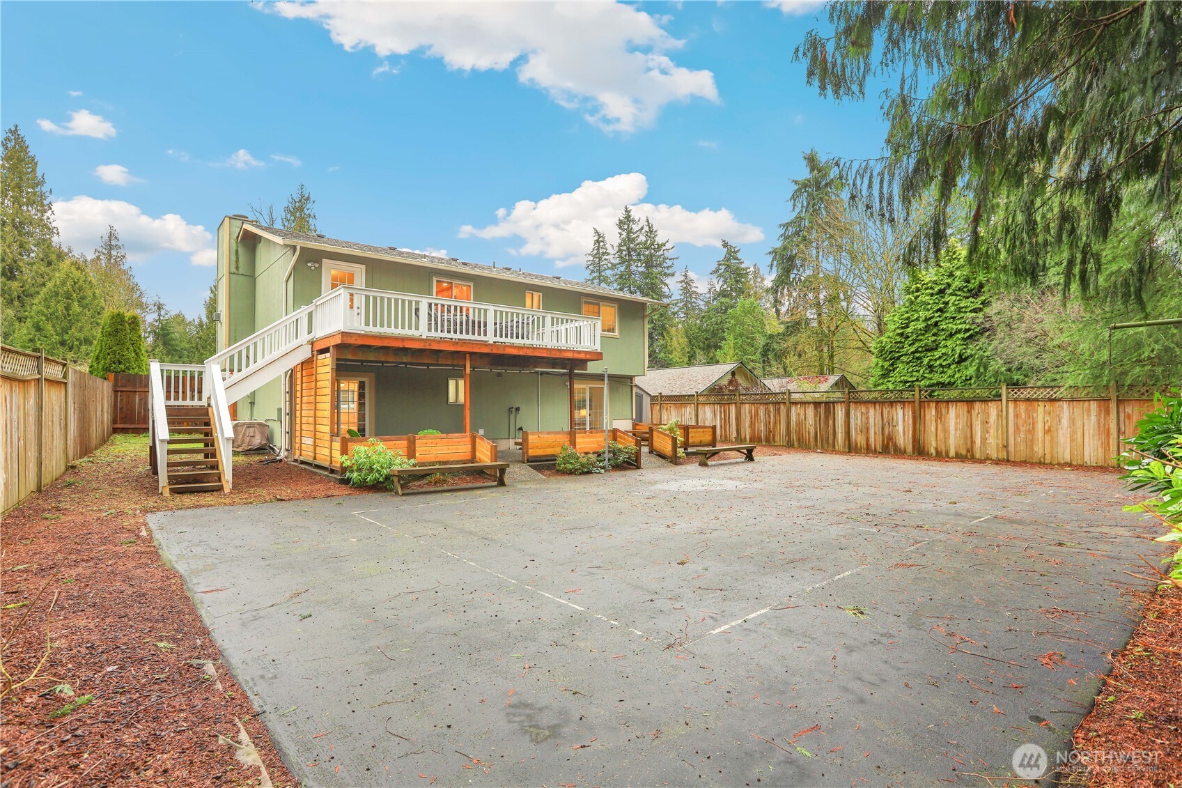 1822 171st Place Southeast Bothell, WA 98012 - Photo 35 of 36 a view of a house with a yard and parking
