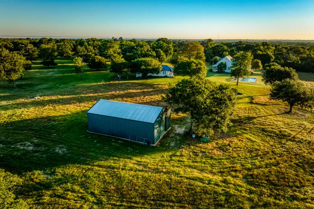 a view of yard with ocean view