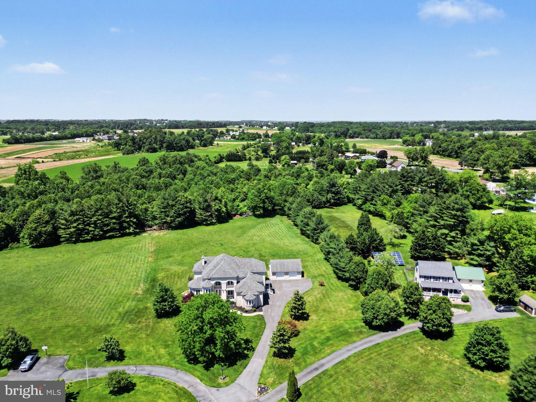 627 Dr Miller Road North East, MD 21901 - Photo 53 of 77 Aerial View of Property-2 Peaceful & Private Acres