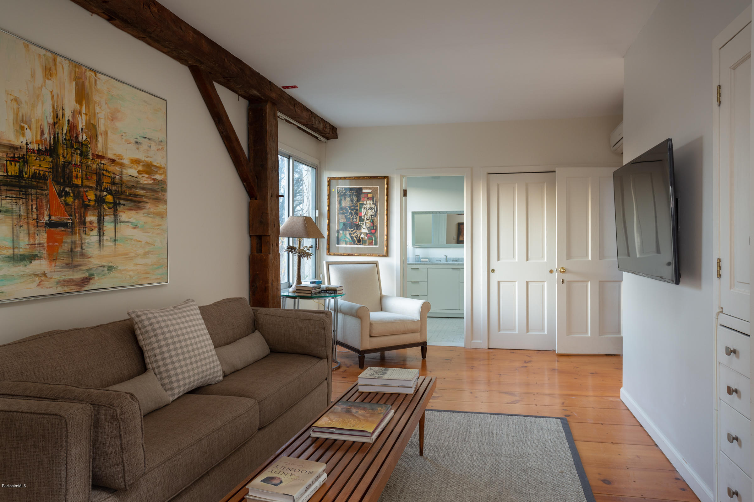 14 Ice Glen Road Stockbridge, MA 01262 - Photo 15 of 26 Sitting Room off Master Bedroom