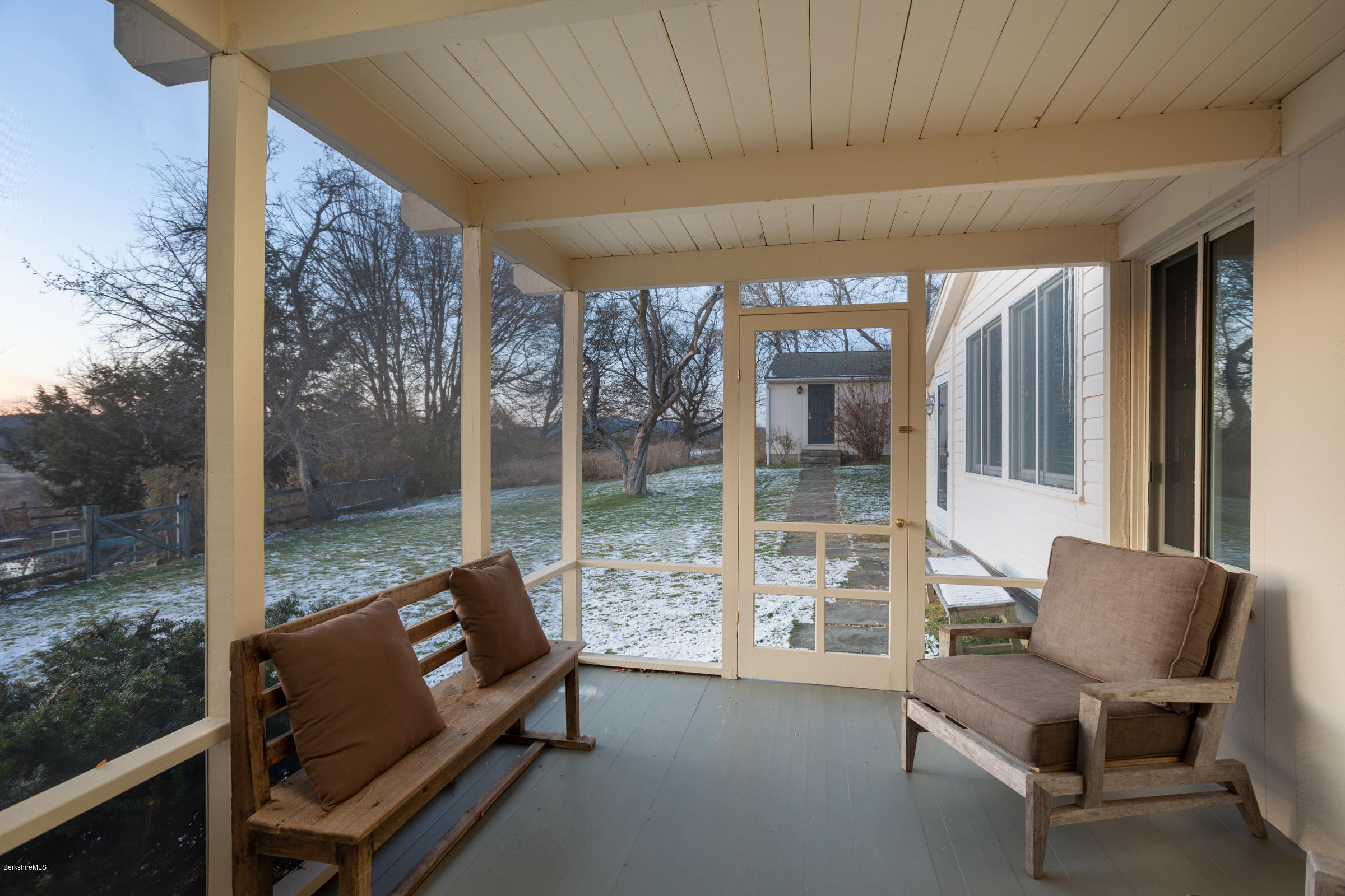 14 Ice Glen Road Stockbridge, MA 01262 - Photo 10 of 26 Screened Porch