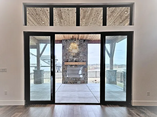 a view of an entryway