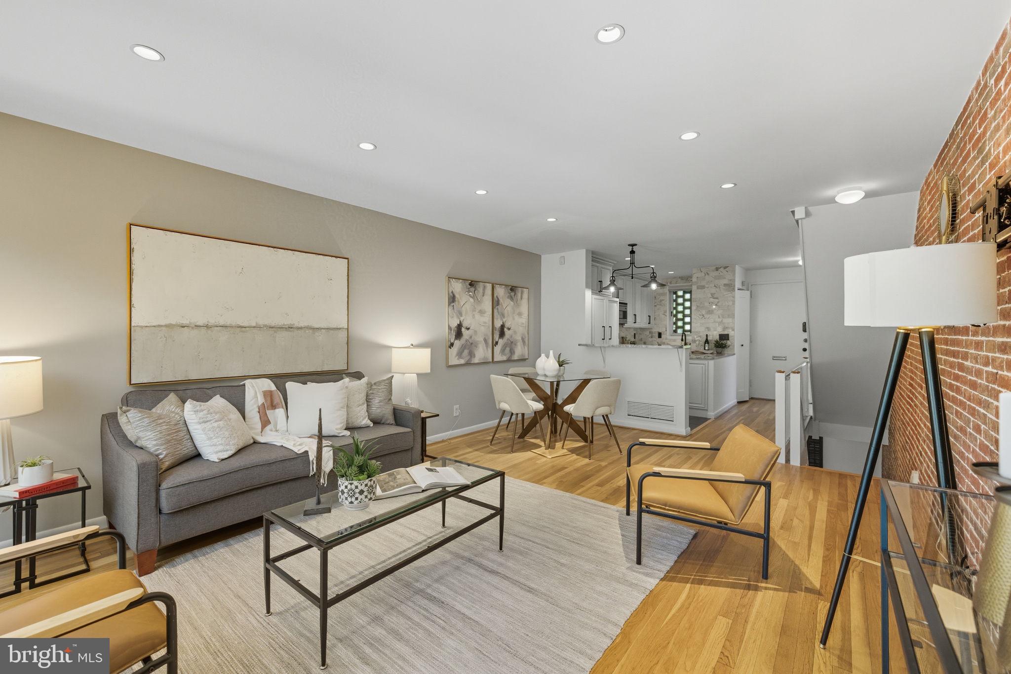 237 G Street Southwest, Unit 120 Washington, DC 20024 - Photo 13 of 31 An open living concept on the main level