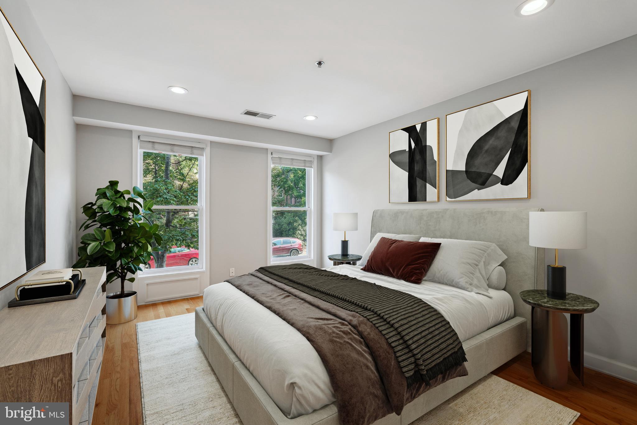 110 Cameron Street, Unit CS103 Alexandria, VA 22314 - Photo 4 of 16 Bedroom: virtually staged