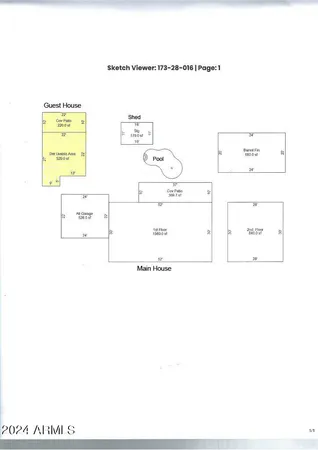 $3,400 | 8507 East Hazelwood Street, Unit GUEST H, Scottsdale, AZ 85251