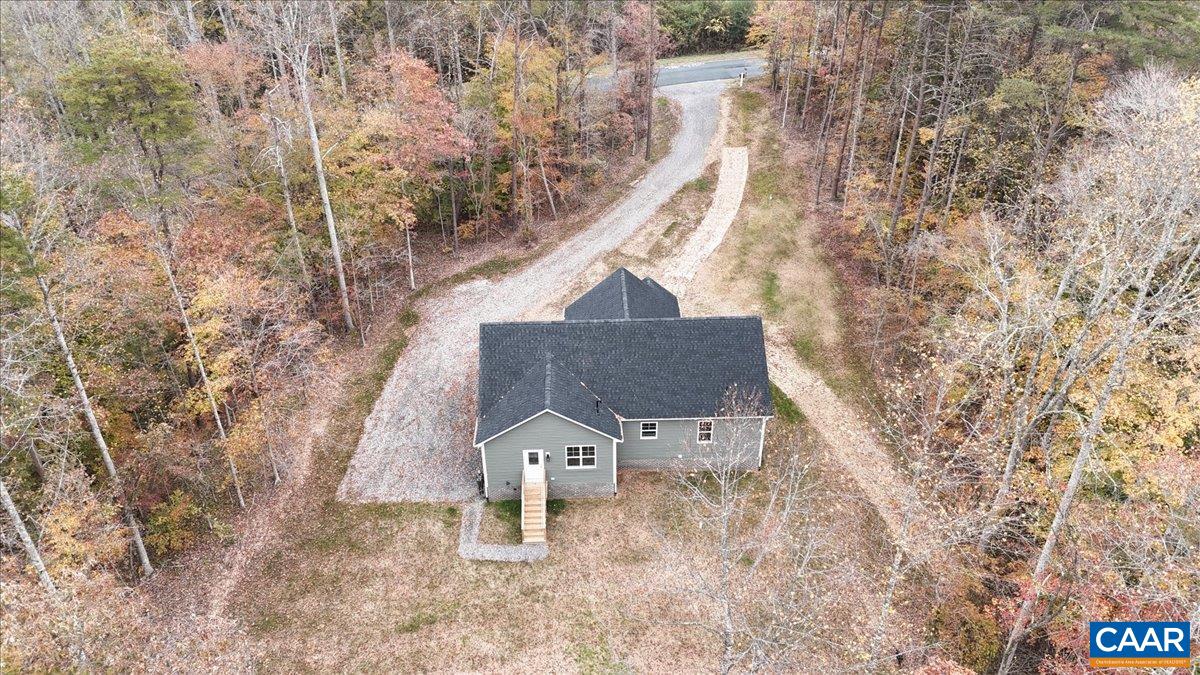 6443 Bremo Road Bremo Bluff, VA 23022 - Photo 6 of 31 an aerial view of a house with a yard