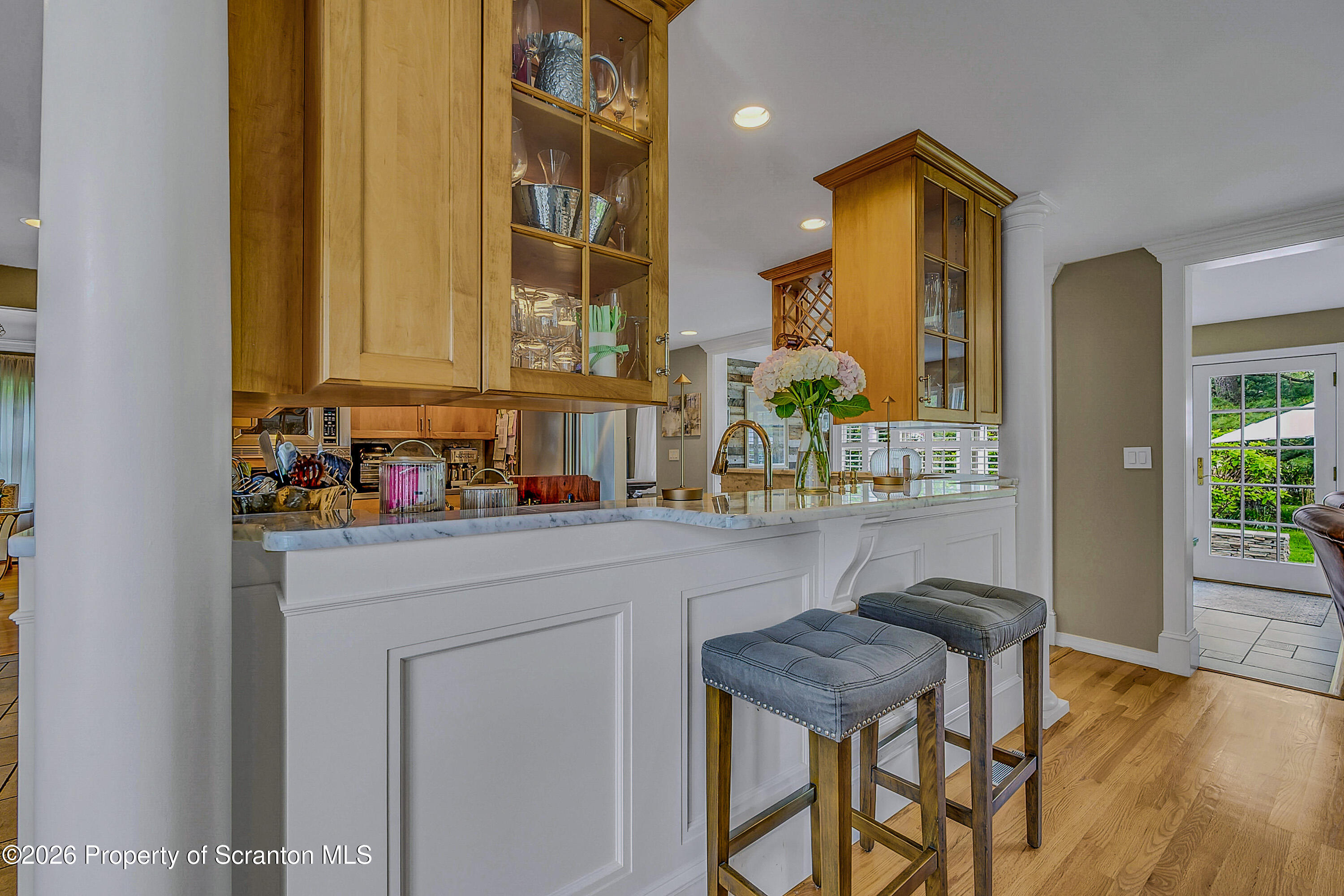 330 Glenburn Road Clarks Green, PA 18411 - Photo 35 of 69 a kitchen with stainless steel appliances granite countertop a sink and cabinets