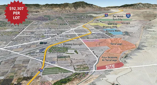 $2,400,000 | 0 Dillon Road, Indio, CA 92203