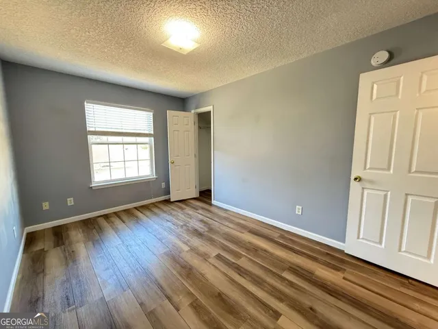 wooden floor in an empty room