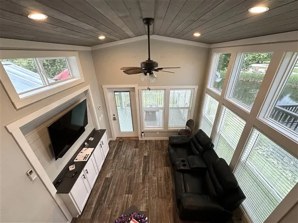 a view of room with window