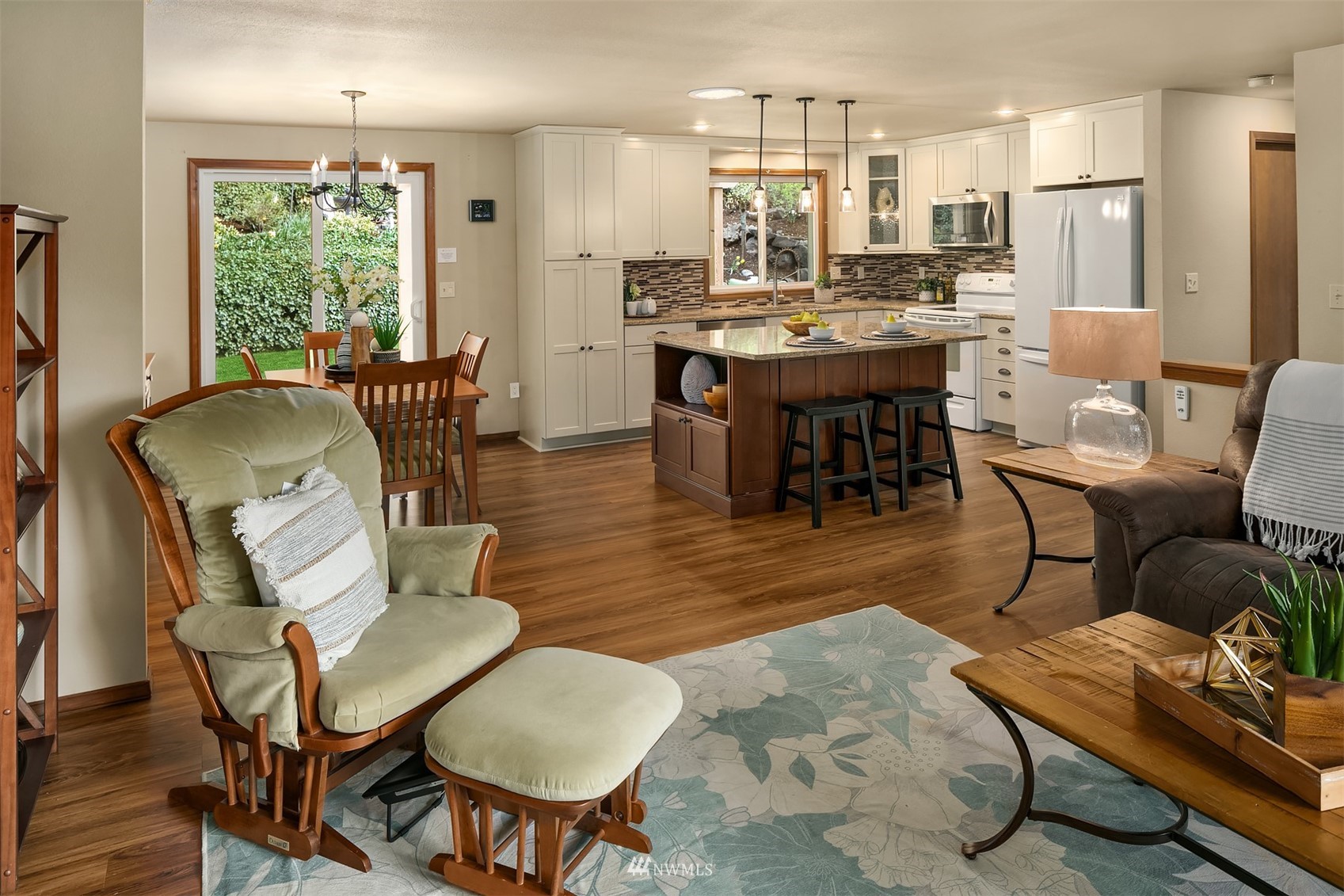 21832 Northeast 8th Street Sammamish, WA 98074 - Photo 4 of 40 a view of a dining room with furniture window and outside view