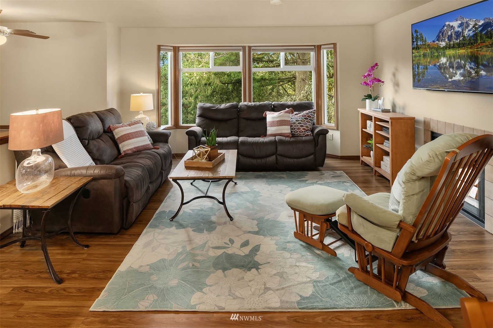 21832 Northeast 8th Street Sammamish, WA 98074 - Photo 7 of 40 a living room with furniture and a large window