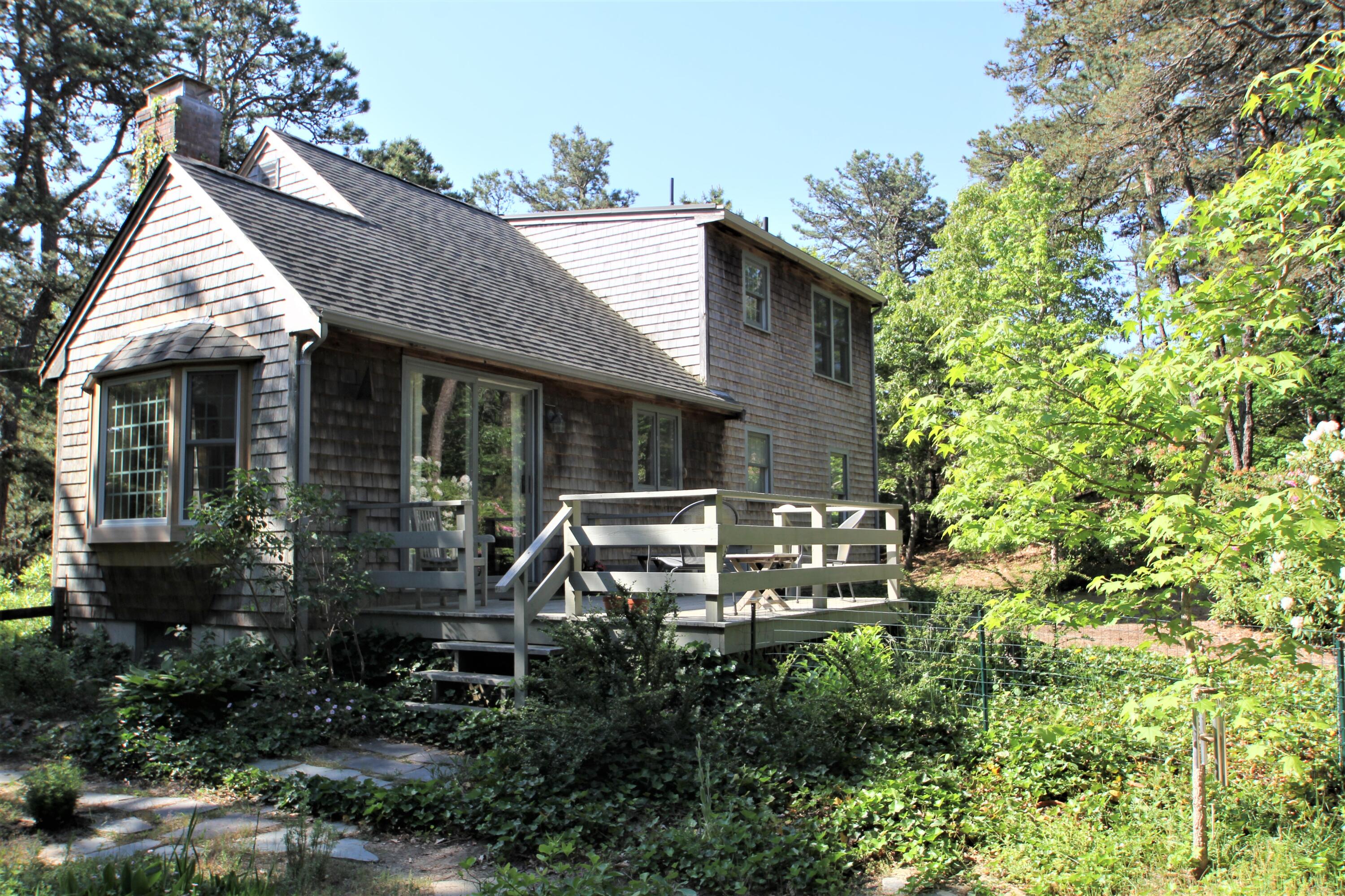 1325 Bridge Road Eastham, MA 02642 - Photo 18 of 32 Side view from the garden