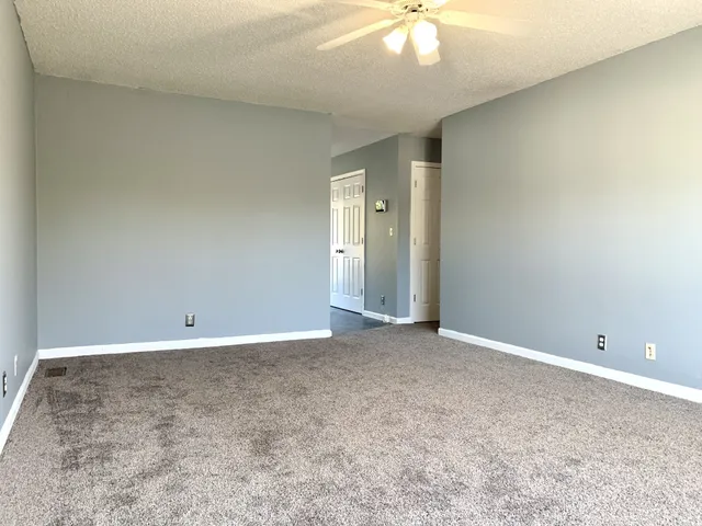 an empty room with an empty space