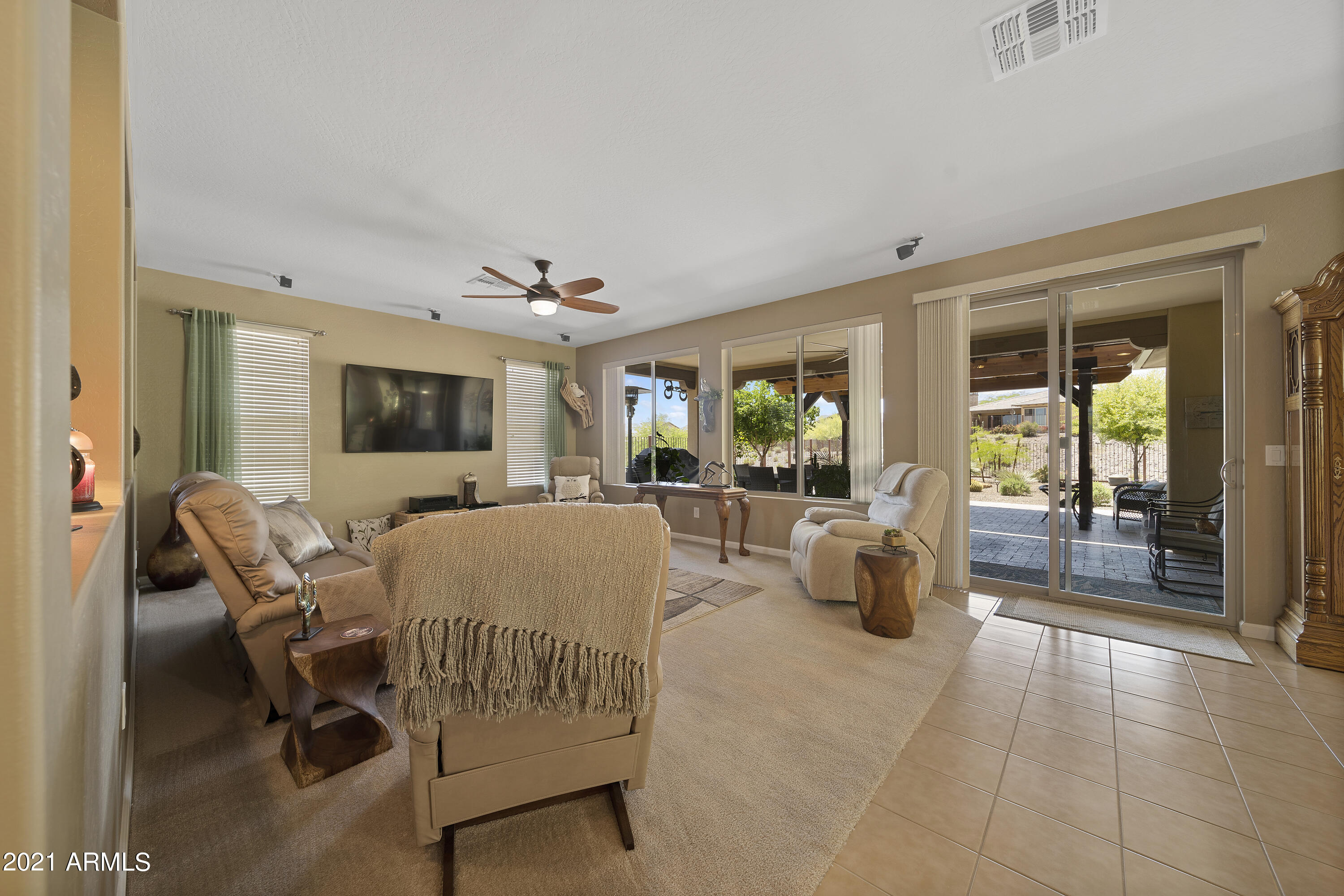3301 Rising Sun Ridge Wickenburg, AZ 85390 - Photo 13 of 34 Tile throughout the living areas