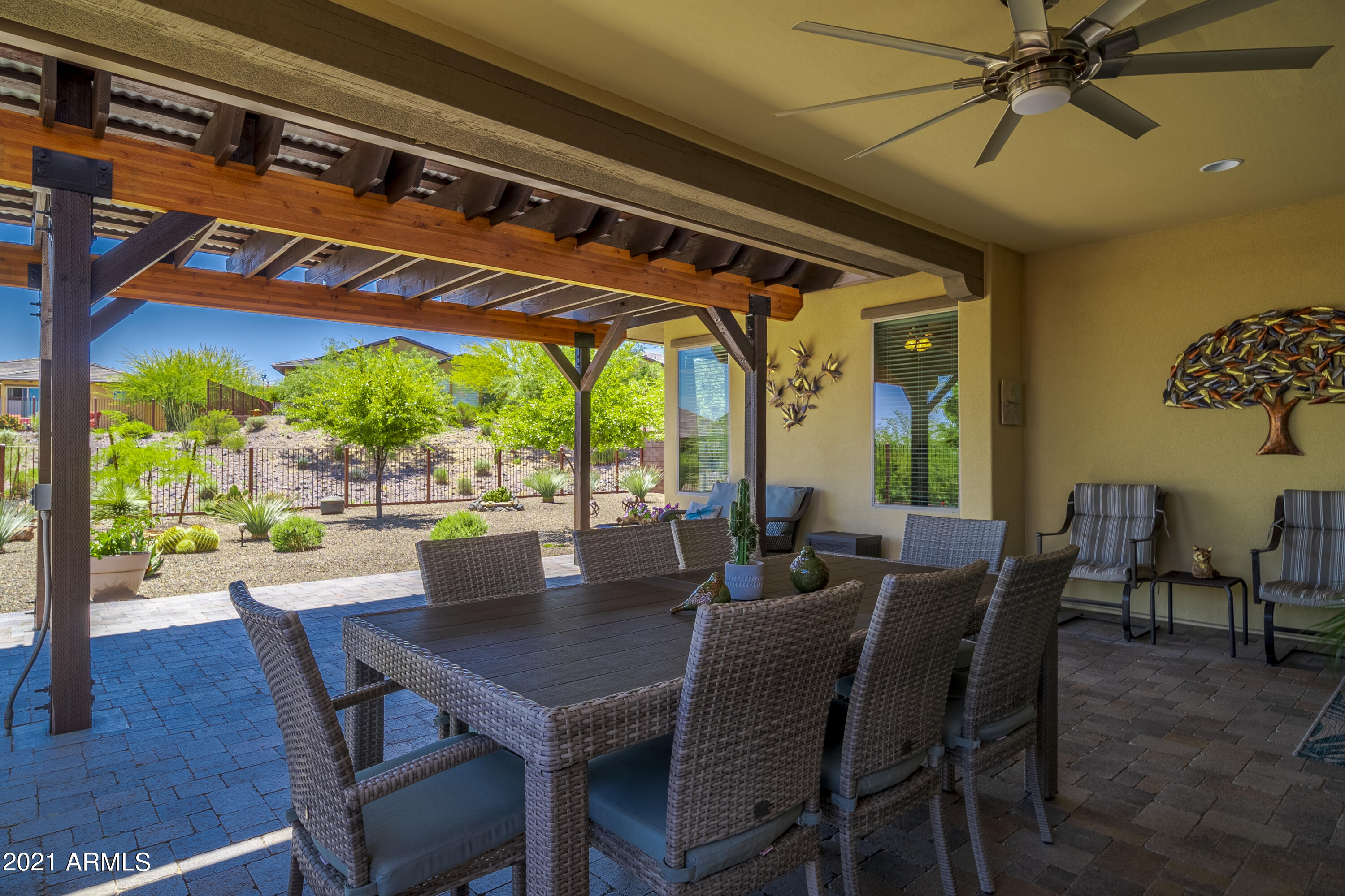3301 Rising Sun Ridge Wickenburg, AZ 85390 - Photo 2 of 34 Unique extended patio