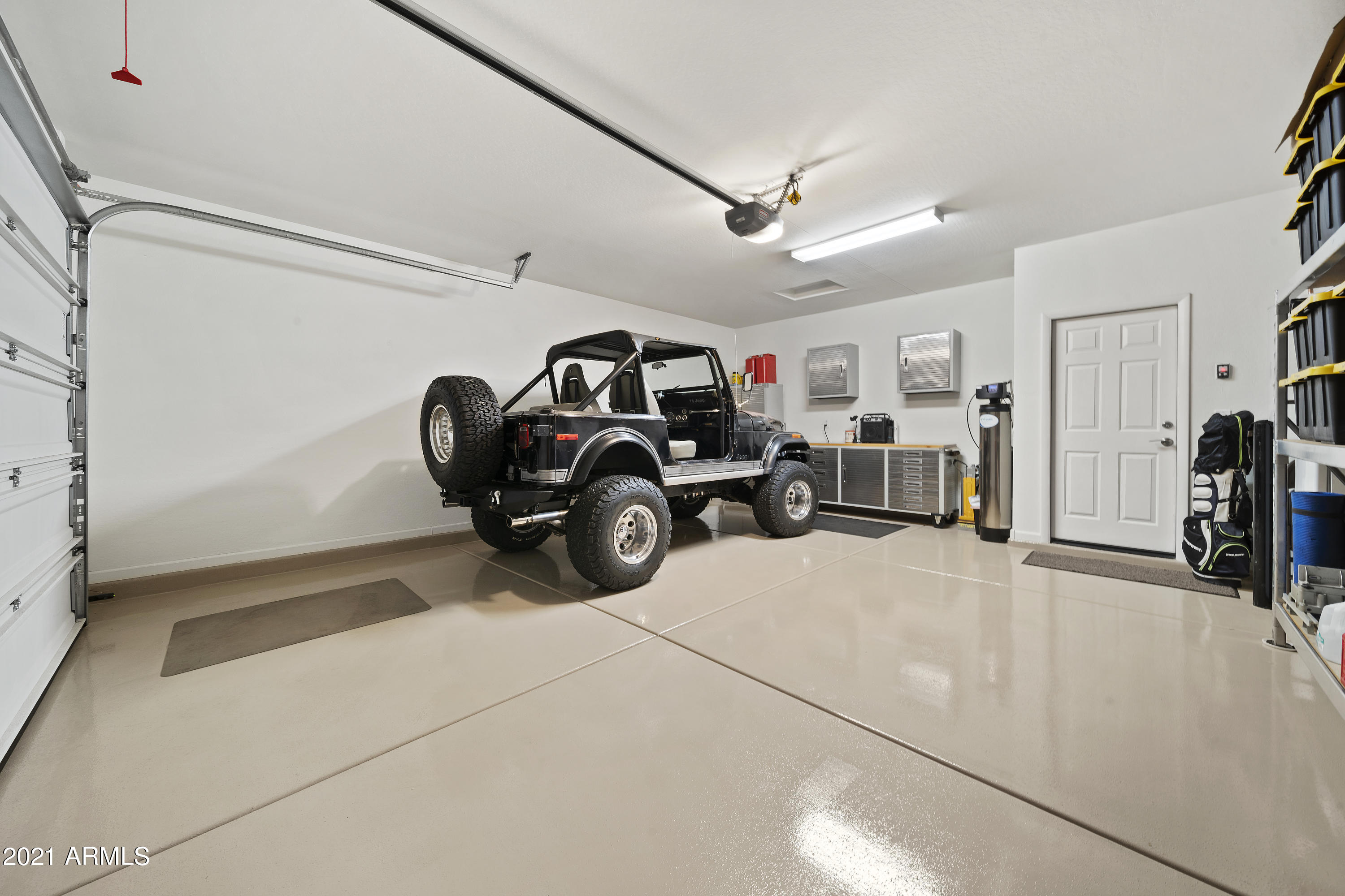 3301 Rising Sun Ridge Wickenburg, AZ 85390 - Photo 21 of 34 Garage with epoxy floors