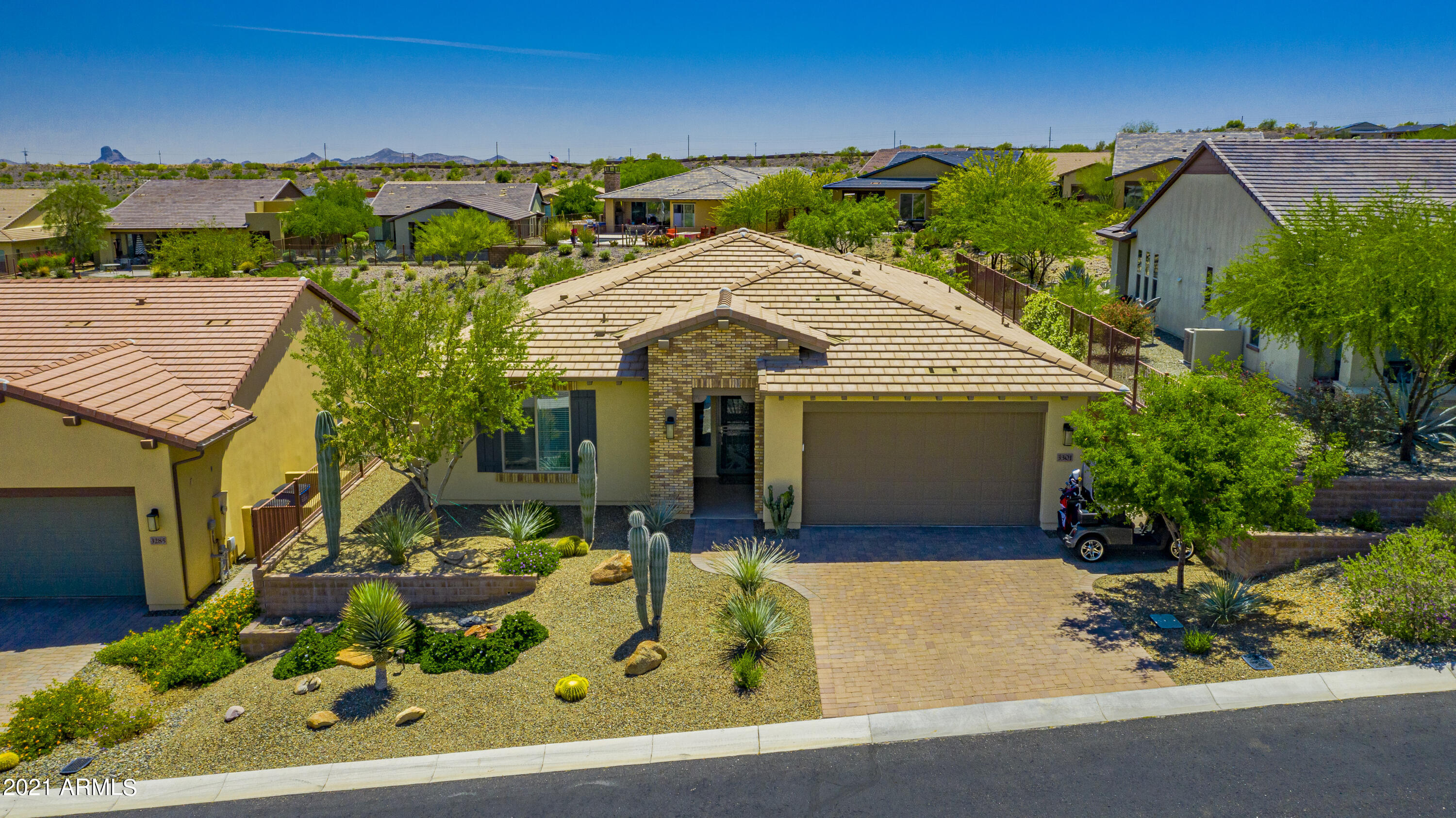 3301 Rising Sun Ridge Wickenburg, AZ 85390 - Photo 26 of 34 Aerial 1