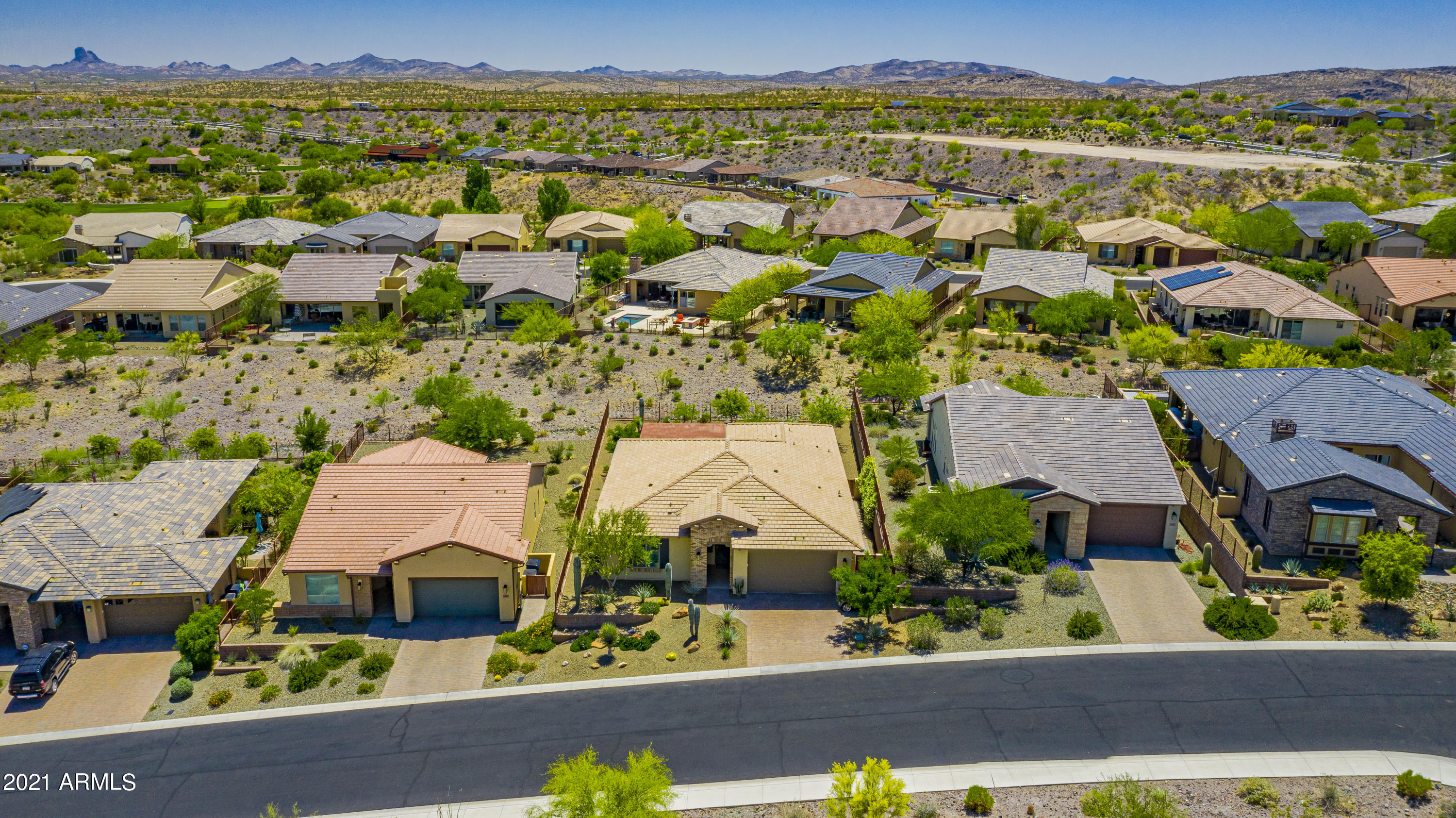 3301 Rising Sun Ridge Wickenburg, AZ 85390 - Photo 28 of 34 Aerial 3