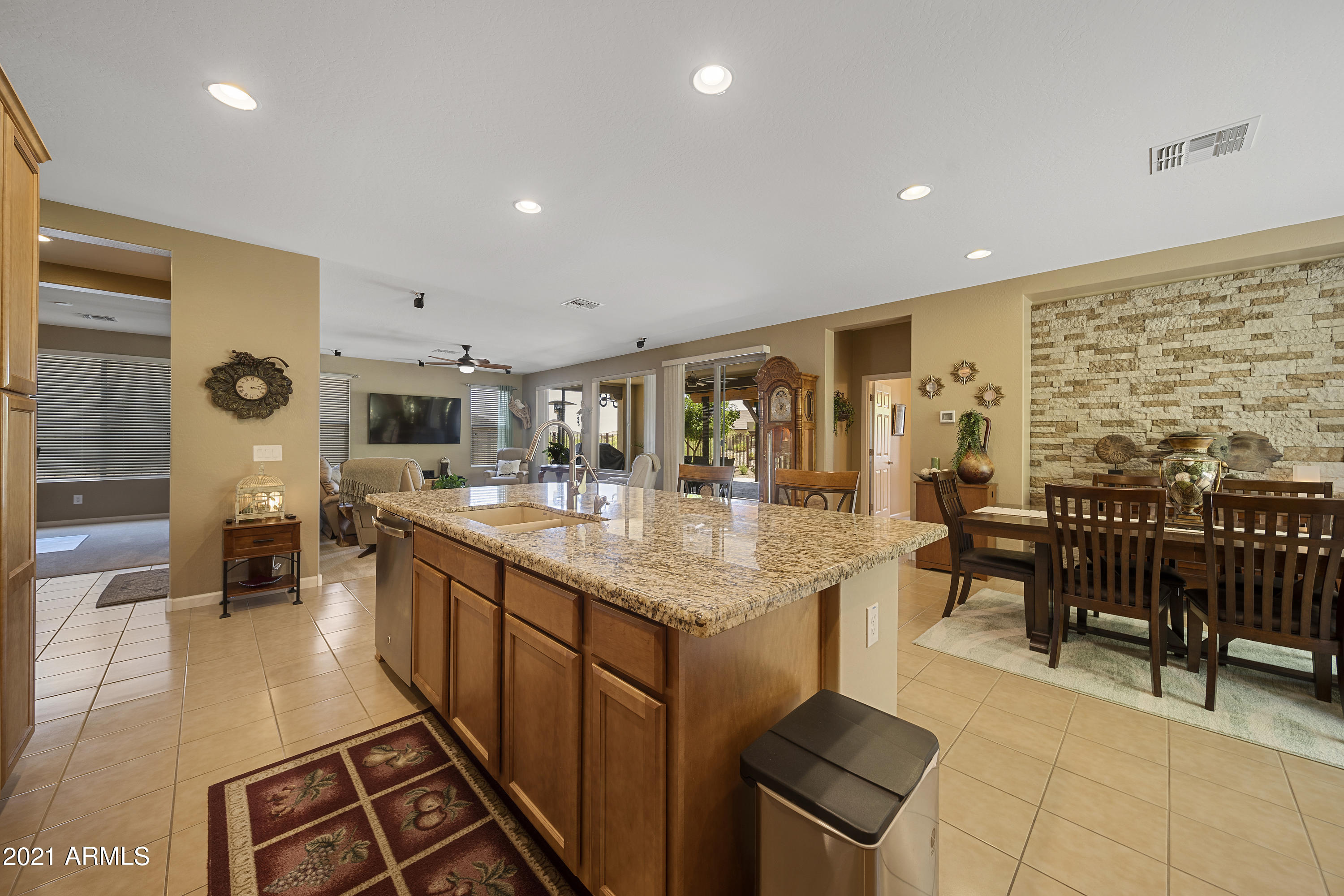 3301 Rising Sun Ridge Wickenburg, AZ 85390 - Photo 4 of 34 Kitchen, dining & great room
