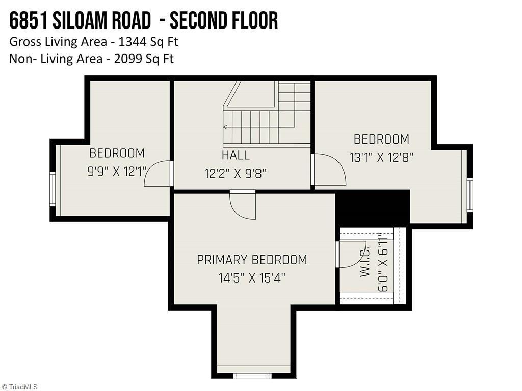 6851 Siloam Road Siloam, NC 27047 - Photo 24 of 25 Floorplan
