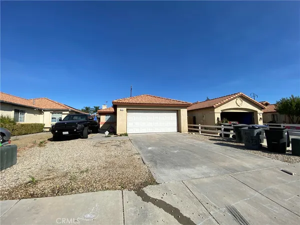 a car parked in front of a house