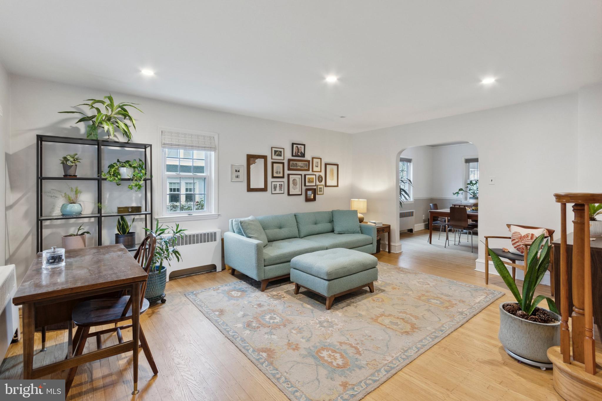 1420 Lawndale Road Havertown, PA 19083 - Photo 2 of 15 a living room with furniture a rug and a window