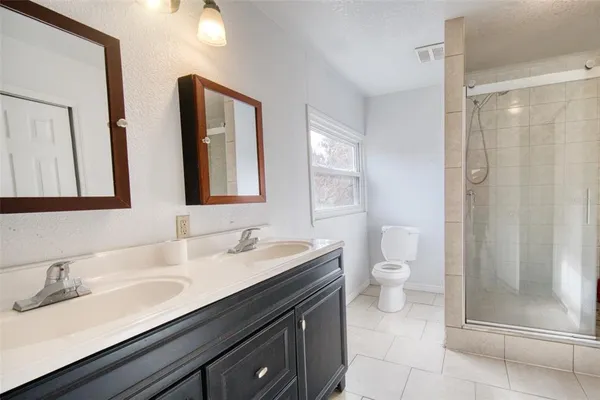 a view of a small space