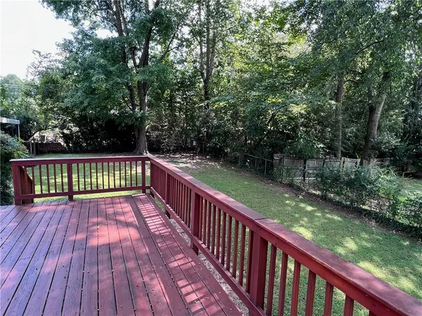 a view of an outdoor space with a lake view