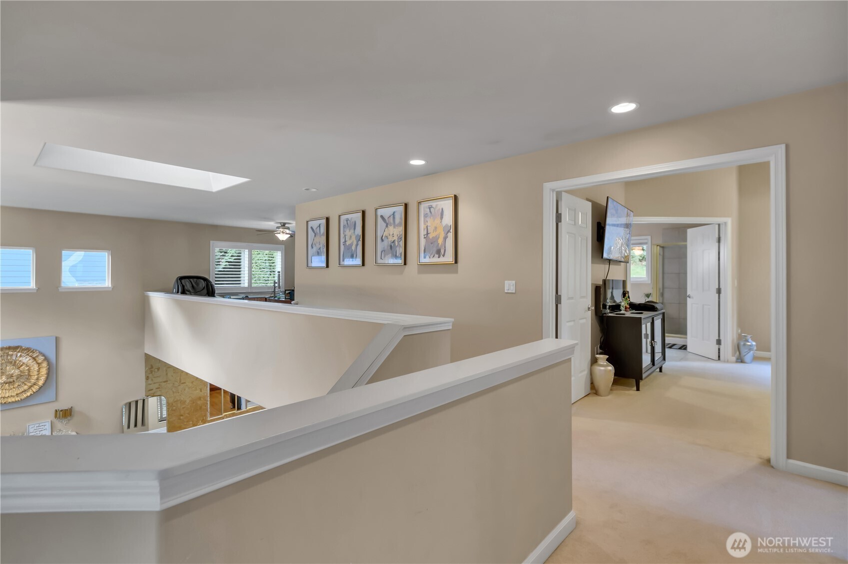 26525 Lake Fenwick Road South Kent, WA 98032 - Photo 17 of 40 a view of a living room with furniture and a large window