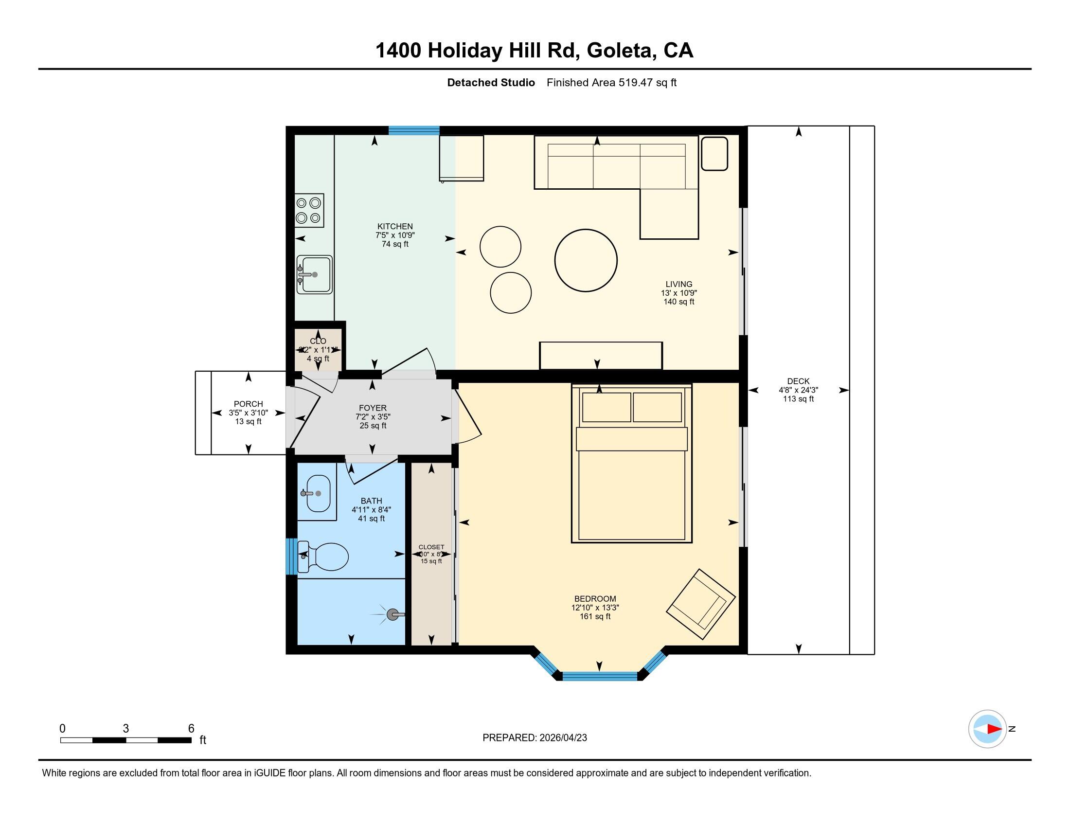 1400 Holiday Hill Road Goleta, CA 93117 - Photo 56 of 56 Detached Studio