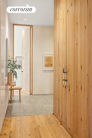 a bathroom with a sink and a washing machine