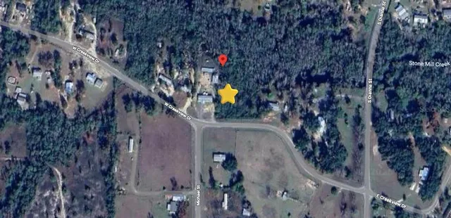 a aerial view of multiple house