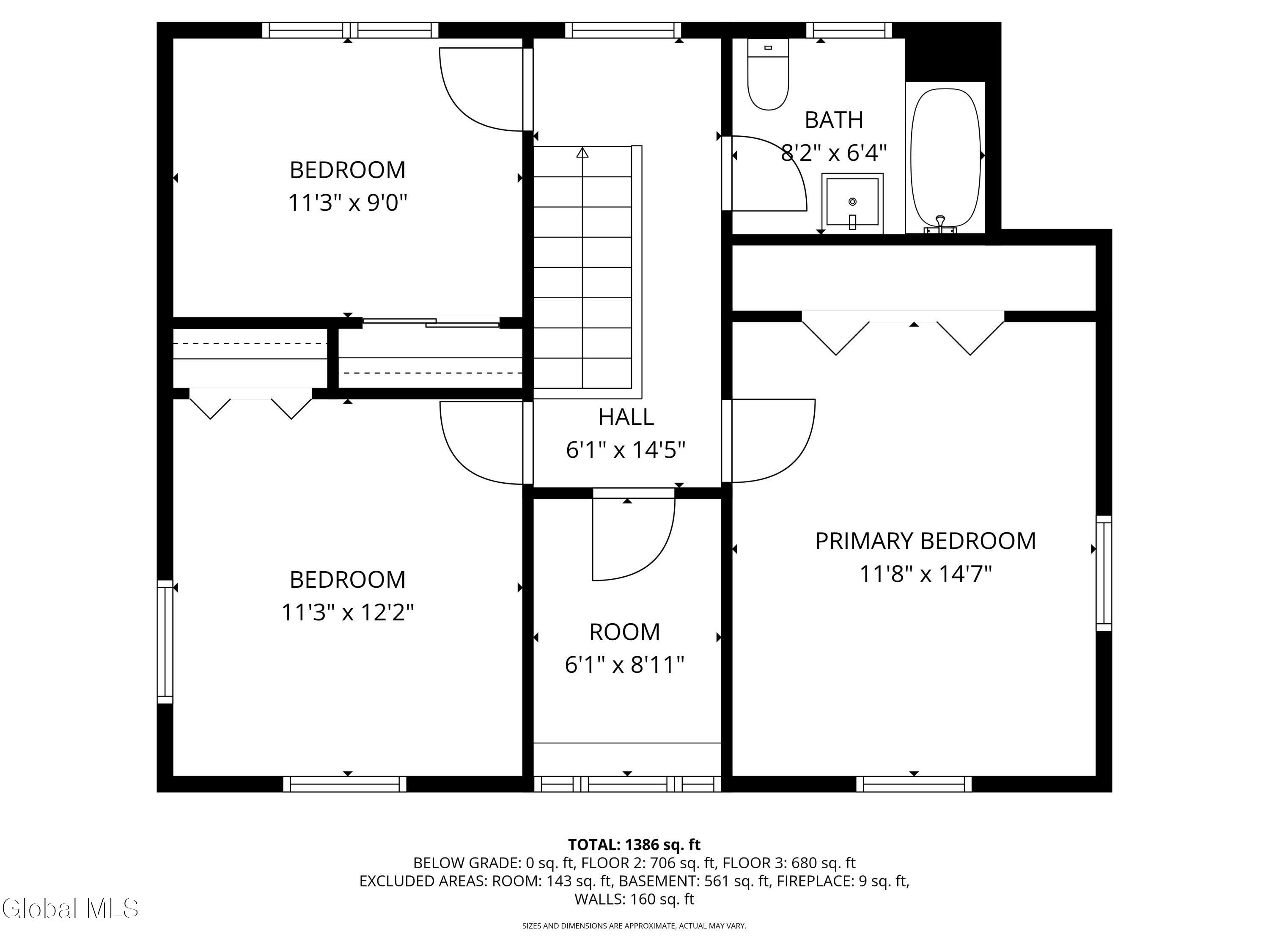 879 Mercer Street Albany, NY 12208 - Photo 48 of 49 2-Floorplan_3