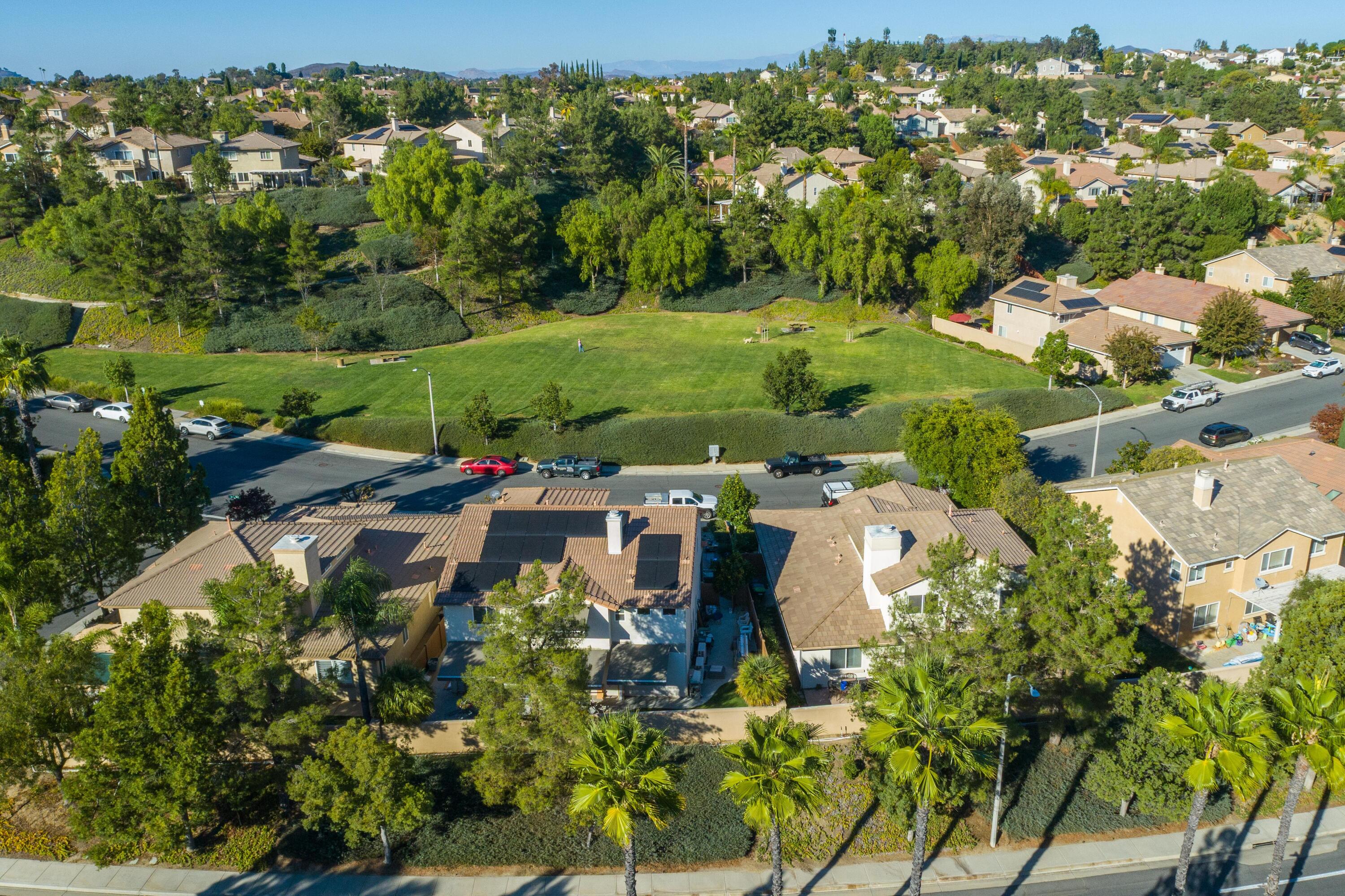 41970 Pacific Grove Way Temecula, CA 92591 - Photo 50 of 54 an aerial view of residential houses with outdoor space and trees