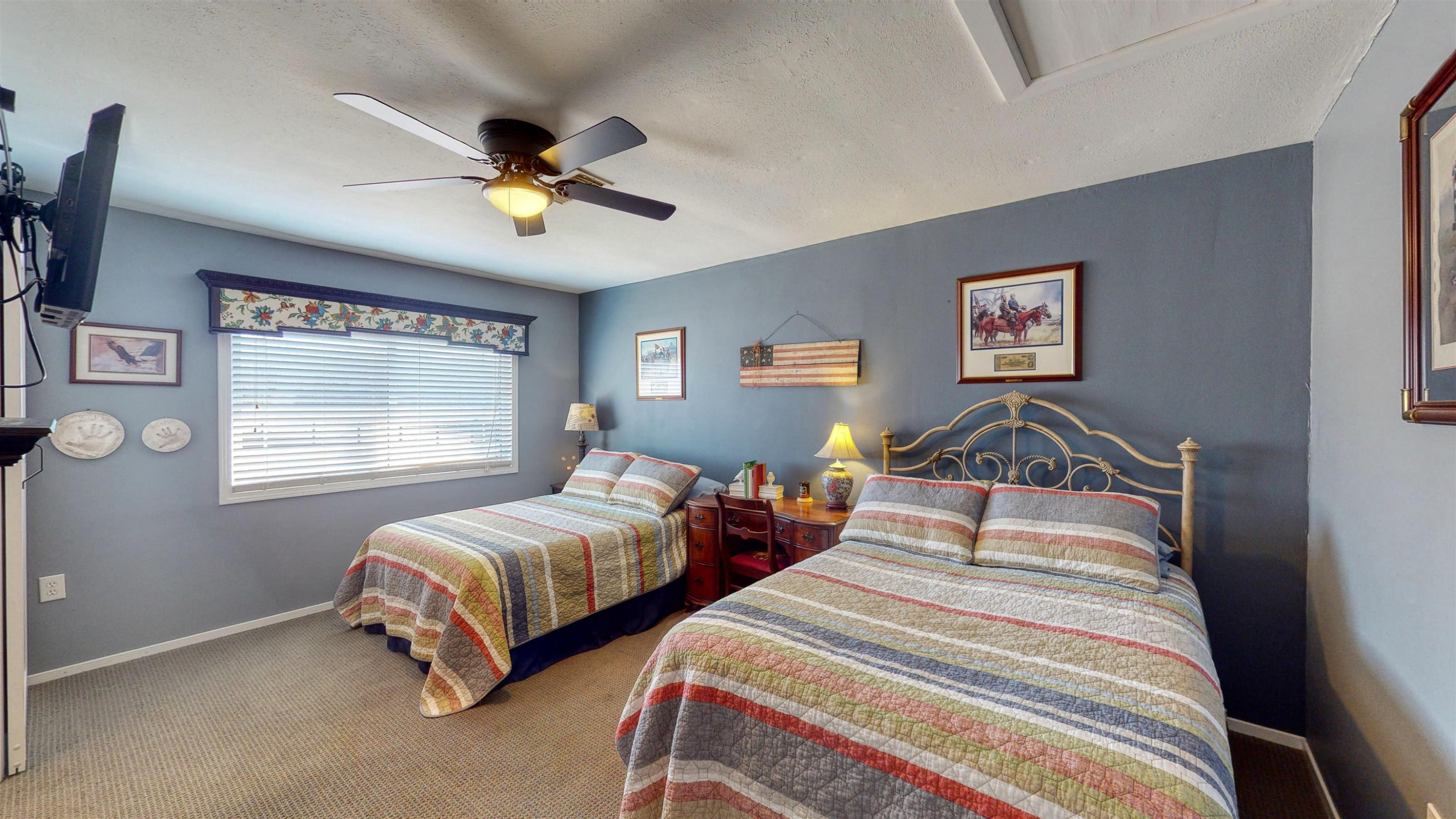 1632 Stafford Store Road Greenfield, TN 38230 - Photo 12 of 24 a bedroom with two beds and a window