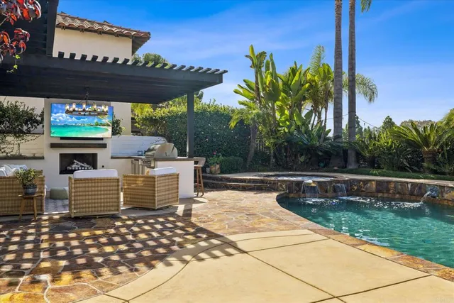 a house with a garden space