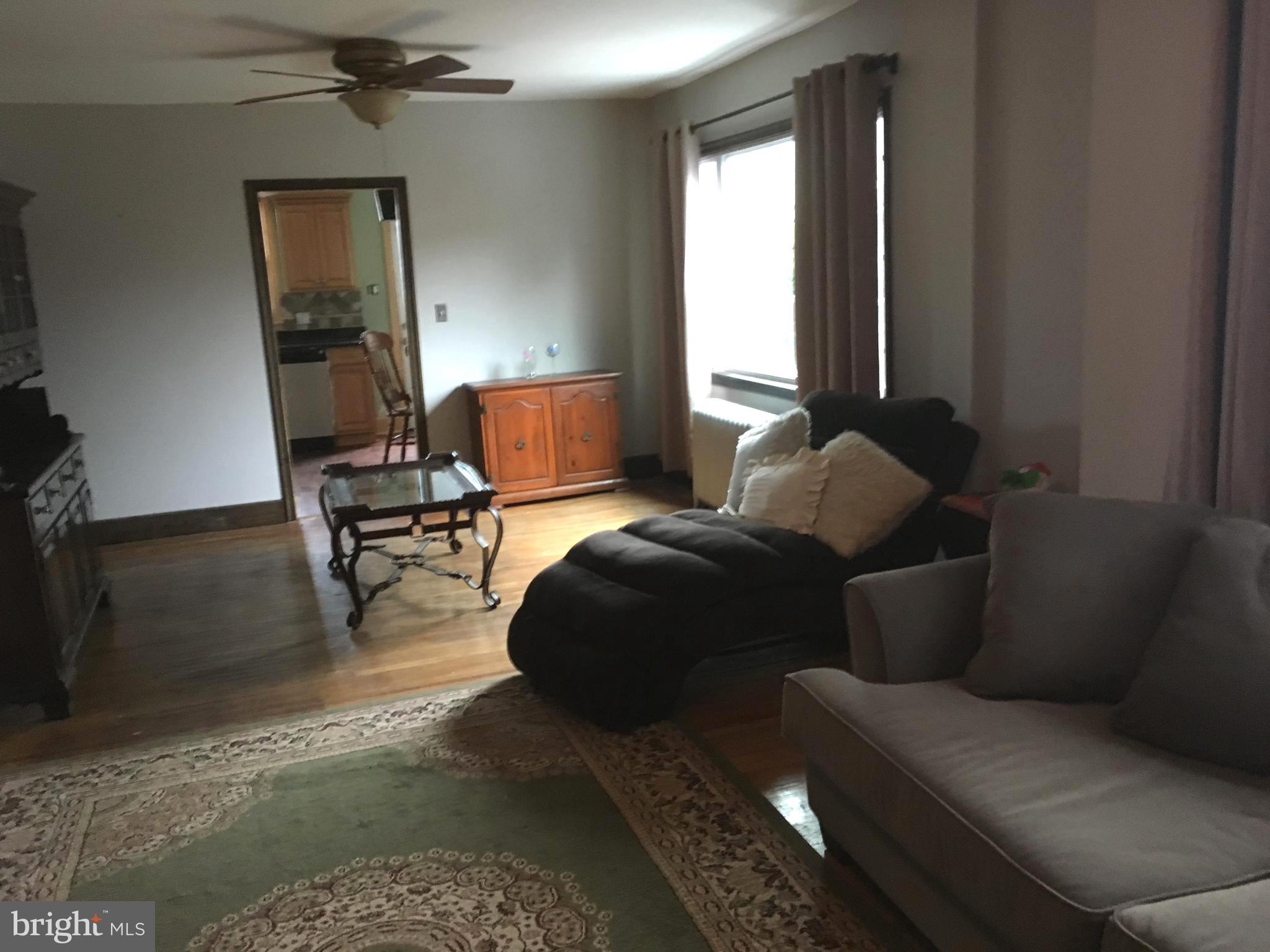 2402 Manor Road Havertown, PA 19083 - Photo 3 of 12 Living Room/Dining Room