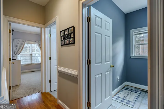 a room with furniture and a flat screen tv