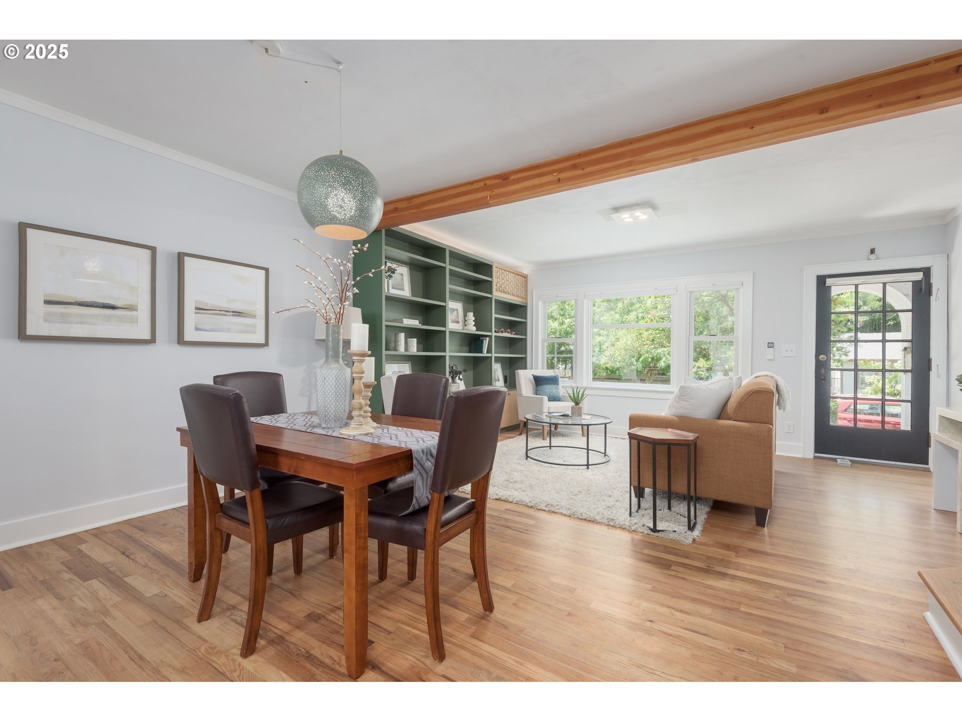 1681 Olive Street Eugene, OR 97401 - Photo 10 of 30 a view of a dining room with furniture and wooden floor