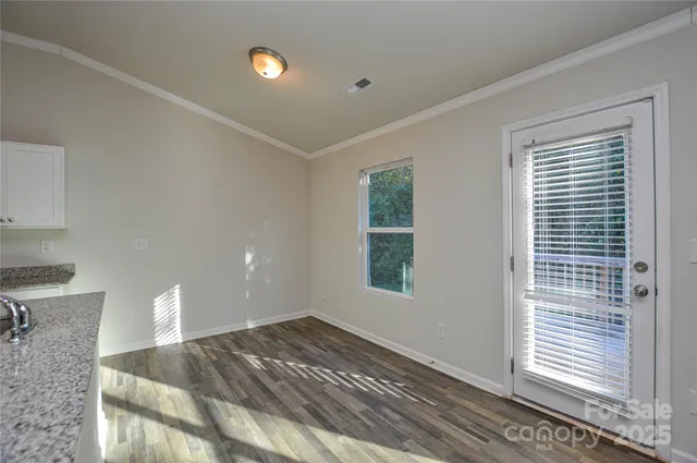 a view of a rack on the wall