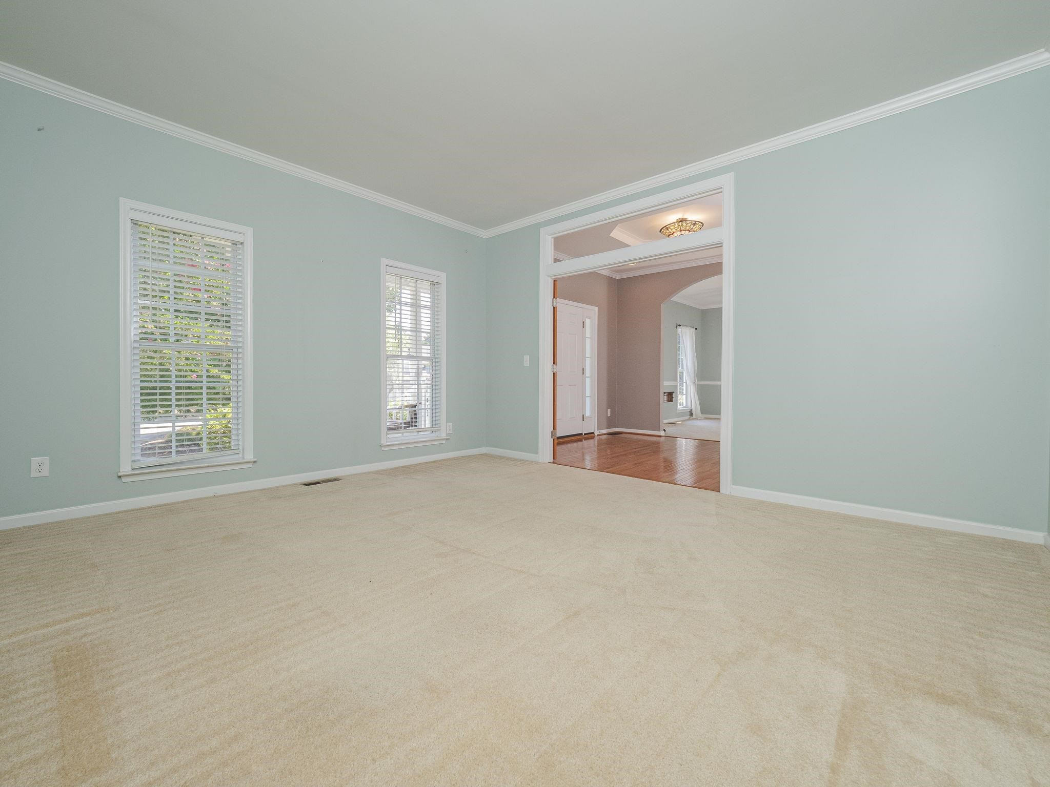 10700 Biroc Court Raleigh, NC 27614 - Photo 6 of 29 The study is located on the main floor right by the entry of the home. Studio/Study/Office
