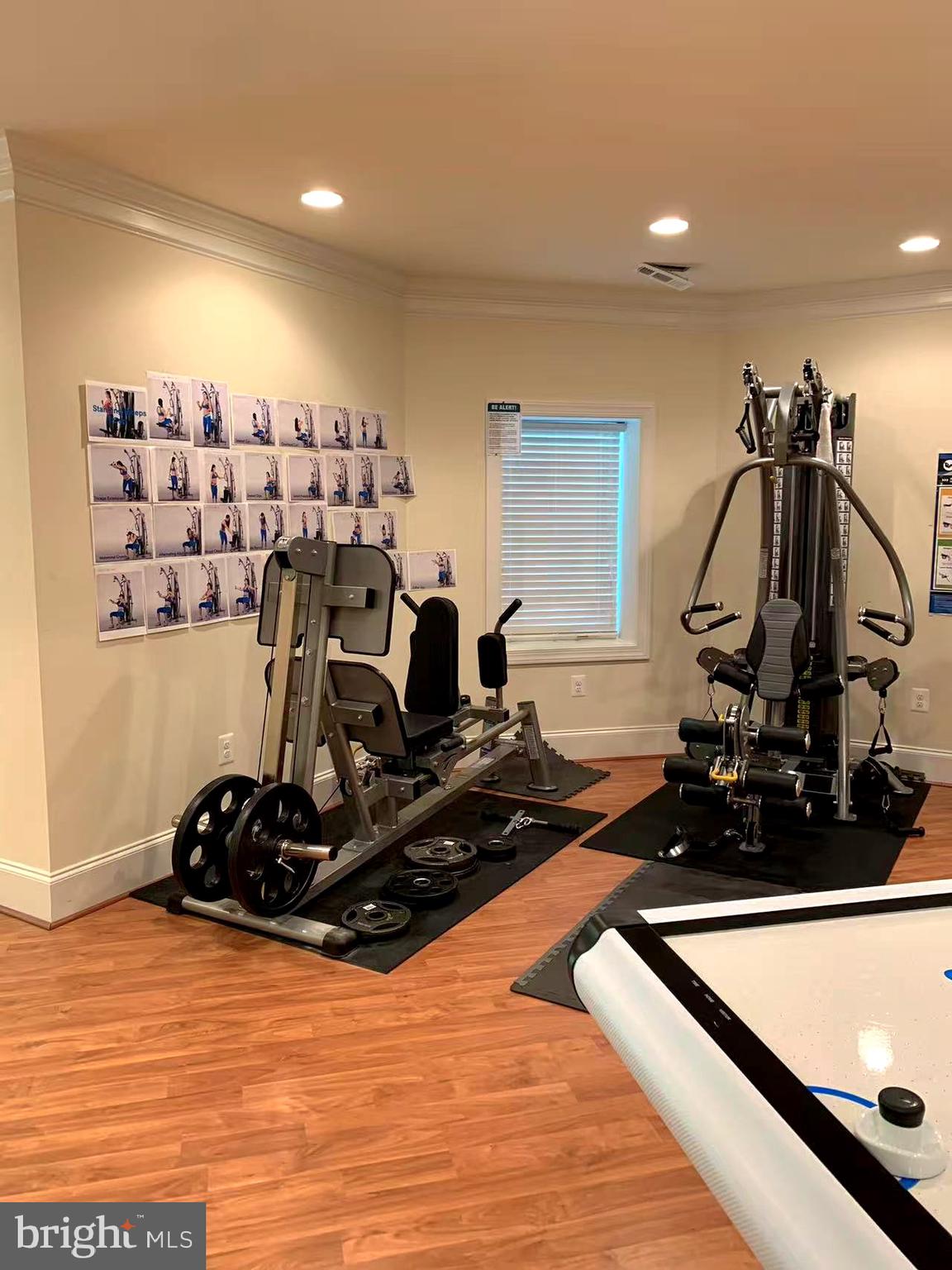 12614 Winter Wren Court Herndon, VA 20171 - Photo 50 of 55 a view of a room with gym equipment