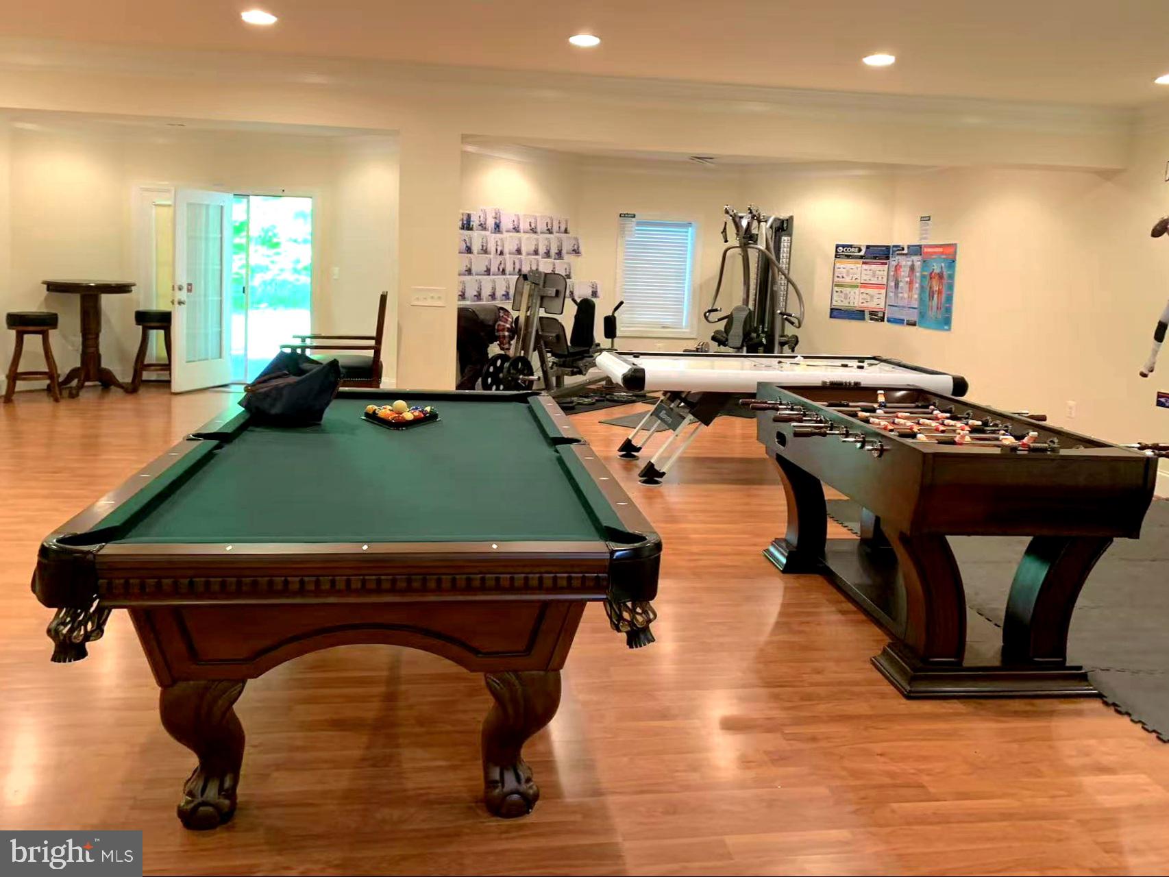 12614 Winter Wren Court Herndon, VA 20171 - Photo 55 of 55 a living room with furniture pool table and kitchen view