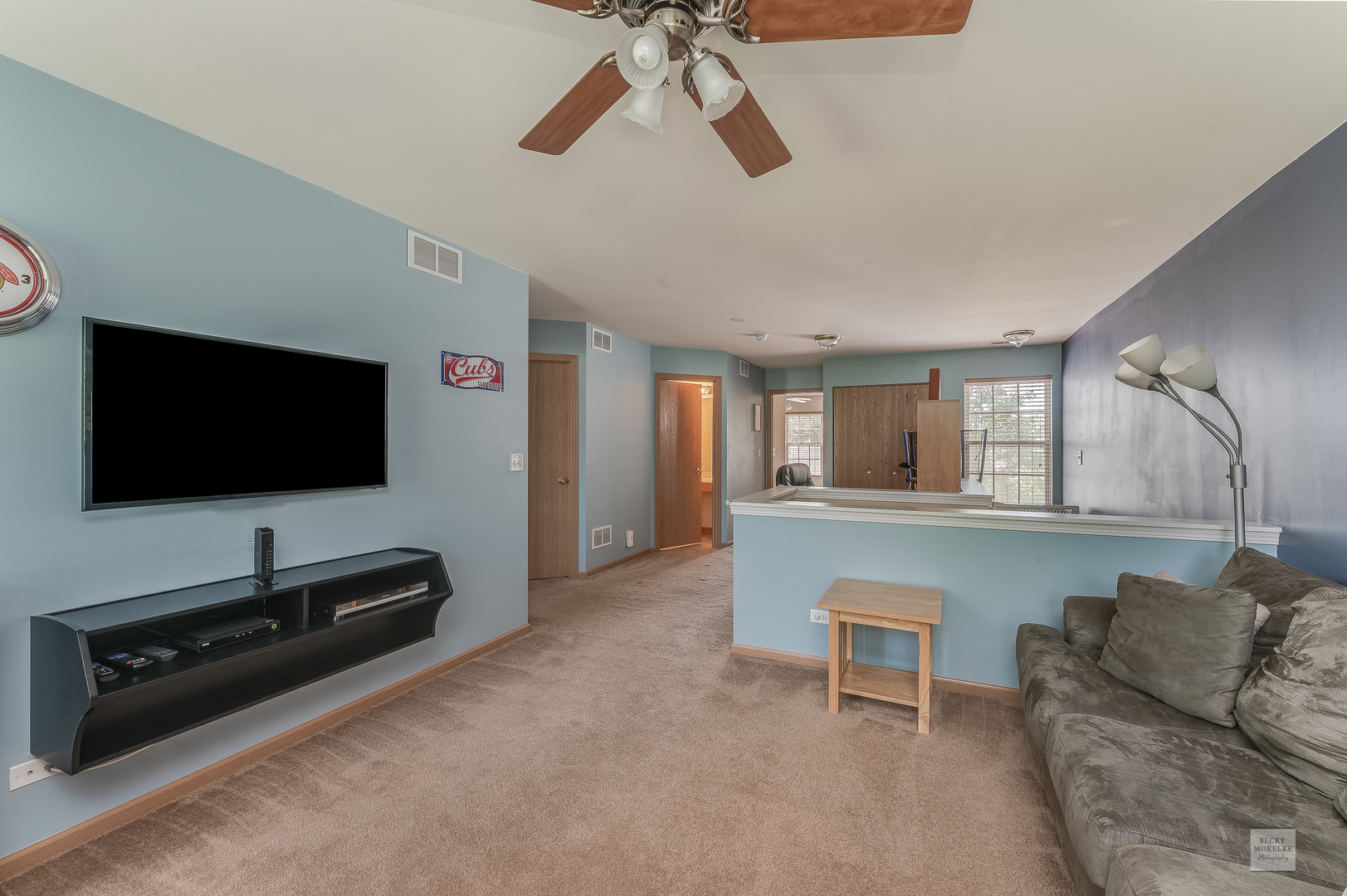 357 Grape Vine Trail Oswego, IL 60543 - Photo 15 of 27 a living room with furniture and a flat screen tv