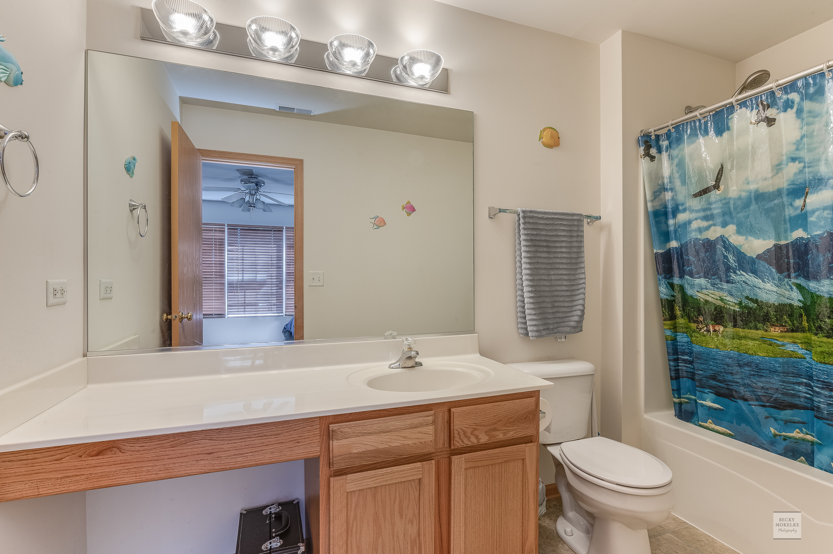 357 Grape Vine Trail Oswego, IL 60543 - Photo 19 of 27 a bathroom with a sink a toilet and shower