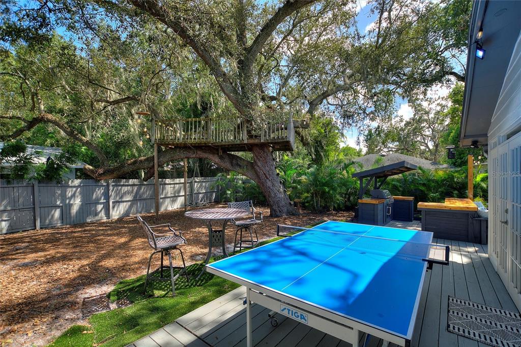 640 Arjay Way Winter Park, FL 32789 - Photo 33 of 46 a view of backyard with seating and green space