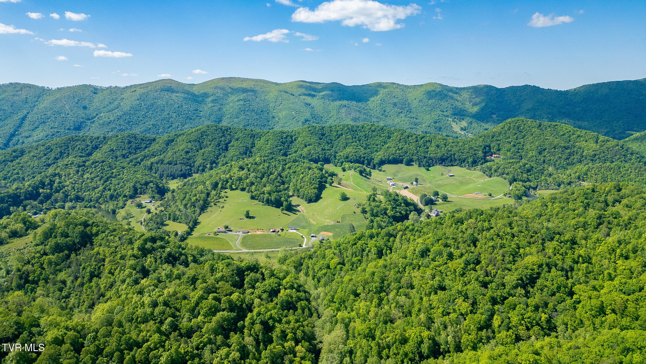 1668 Fowlers Br Road Hiltons, VA 24258 - Photo 35 of 37 spring aerial views